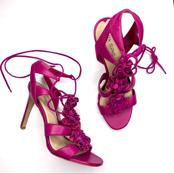 fuchsia pink heels